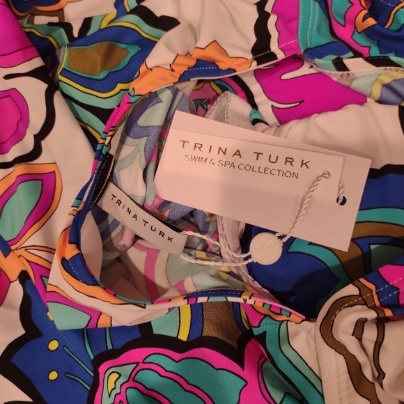 NWT Trina Turk Swim & Spa Collection Dress - LARGE - Picture 5 of 8